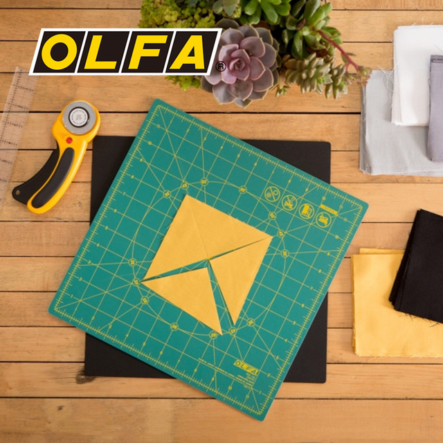OLFA Rotating Cutting Mat Double-sided Self-healing Knife Board 12-inch  Backing Knife Board OLFA
